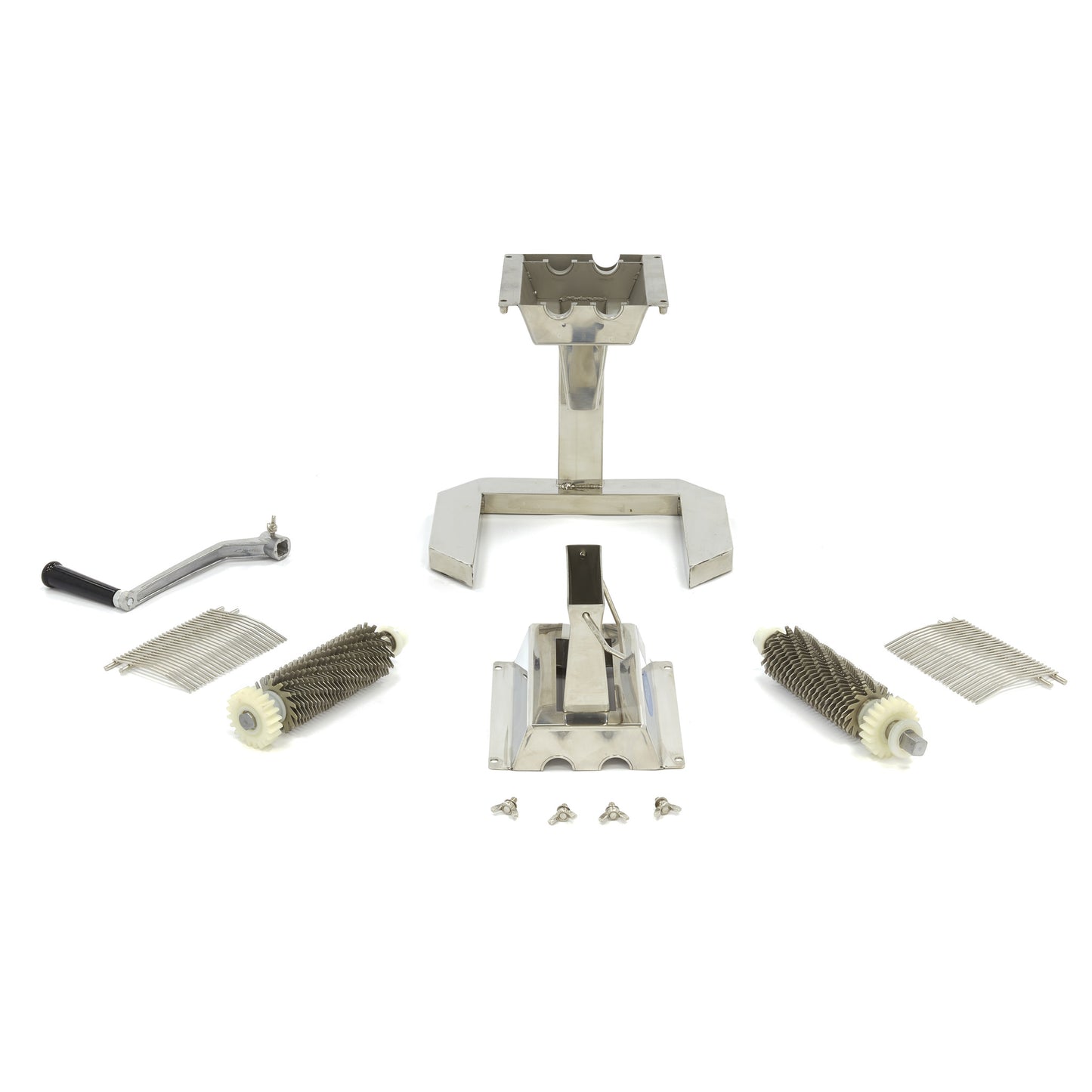 Vleesvermalser - 2 Rollers - 27 Messen - Doorvoer 12,5 x 2,5 cm