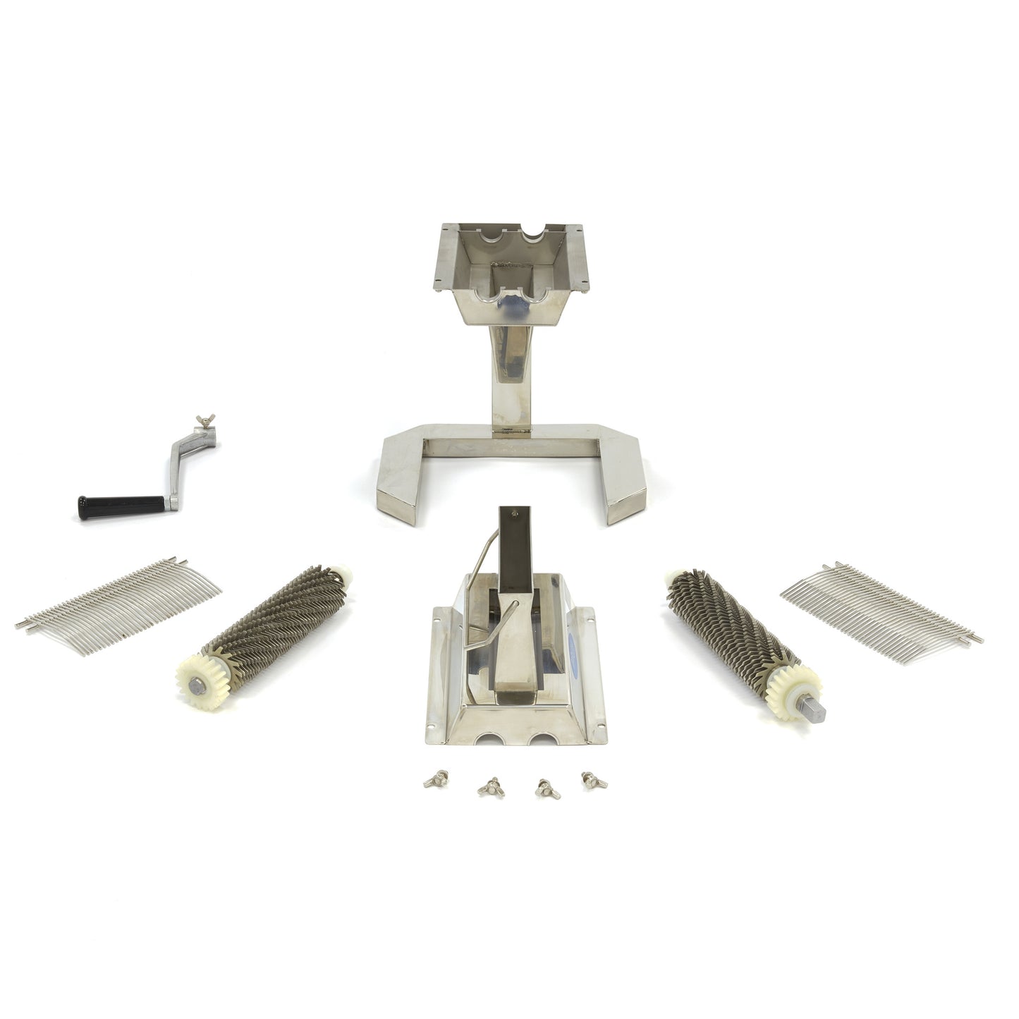 Vleesvermalser - 2 Rollers - 37 Messen - Doorvoer 17,5 x 2,5 cm