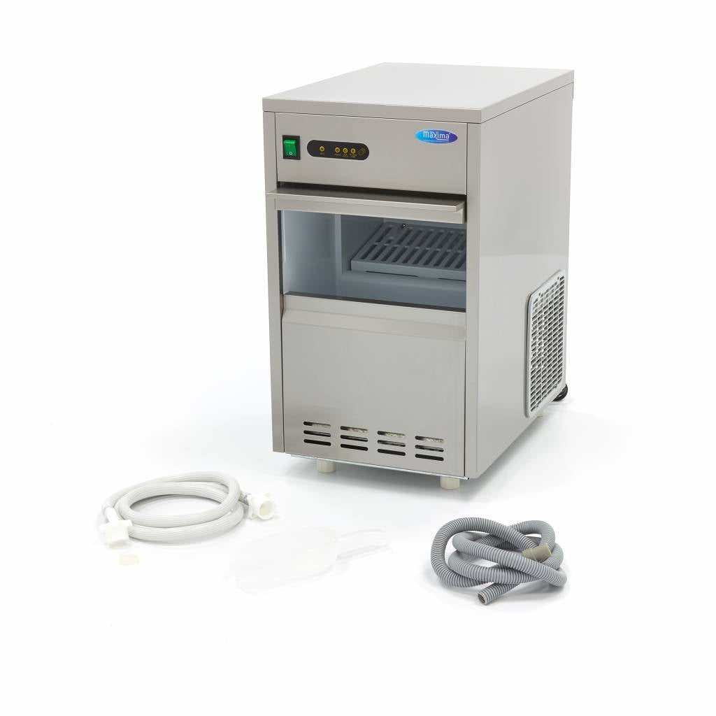 Ijsblokjesmachine - 24 Kg/Dag - Holle Ijsblokjes - Luchtgekoeld