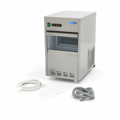 Ijsblokjesmachine - 24 Kg/Dag - Holle Ijsblokjes - Luchtgekoeld
