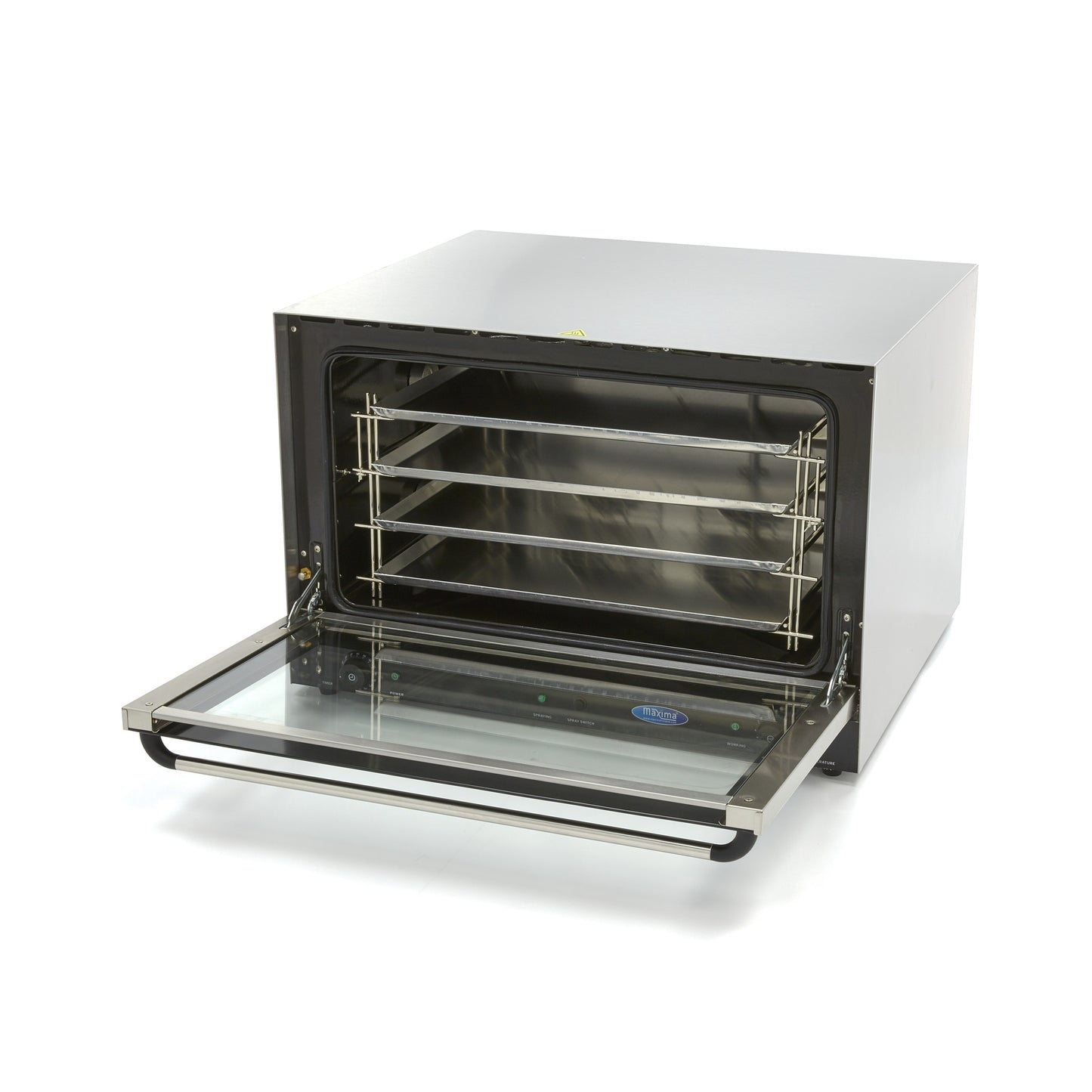 Heteluchtoven - Stomen - 4 Bakplaten (60 x 40 cm) - Ingebouwde Timer