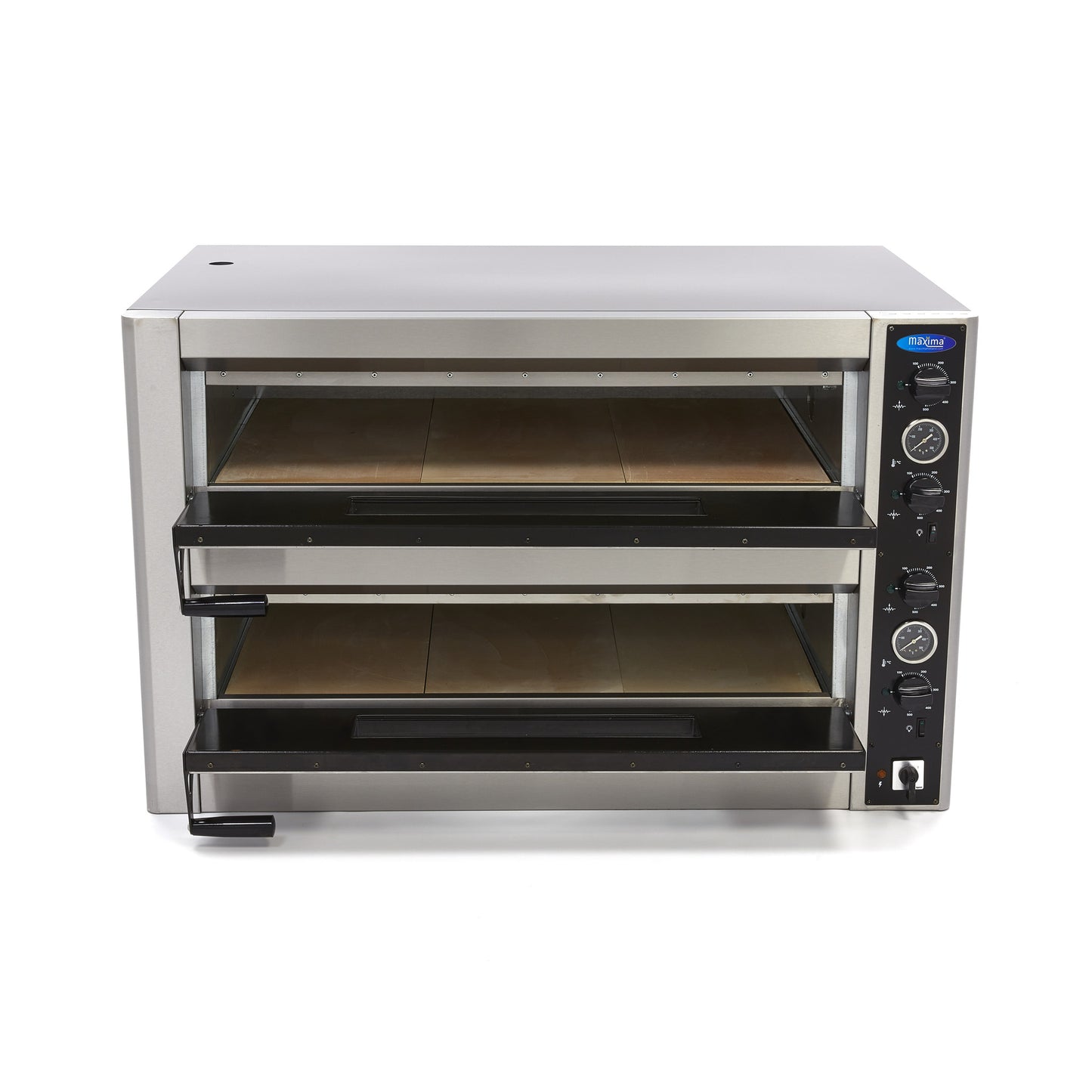 Pizza Oven - 12 Pizza's Ø 30 cm - 2 Kamers