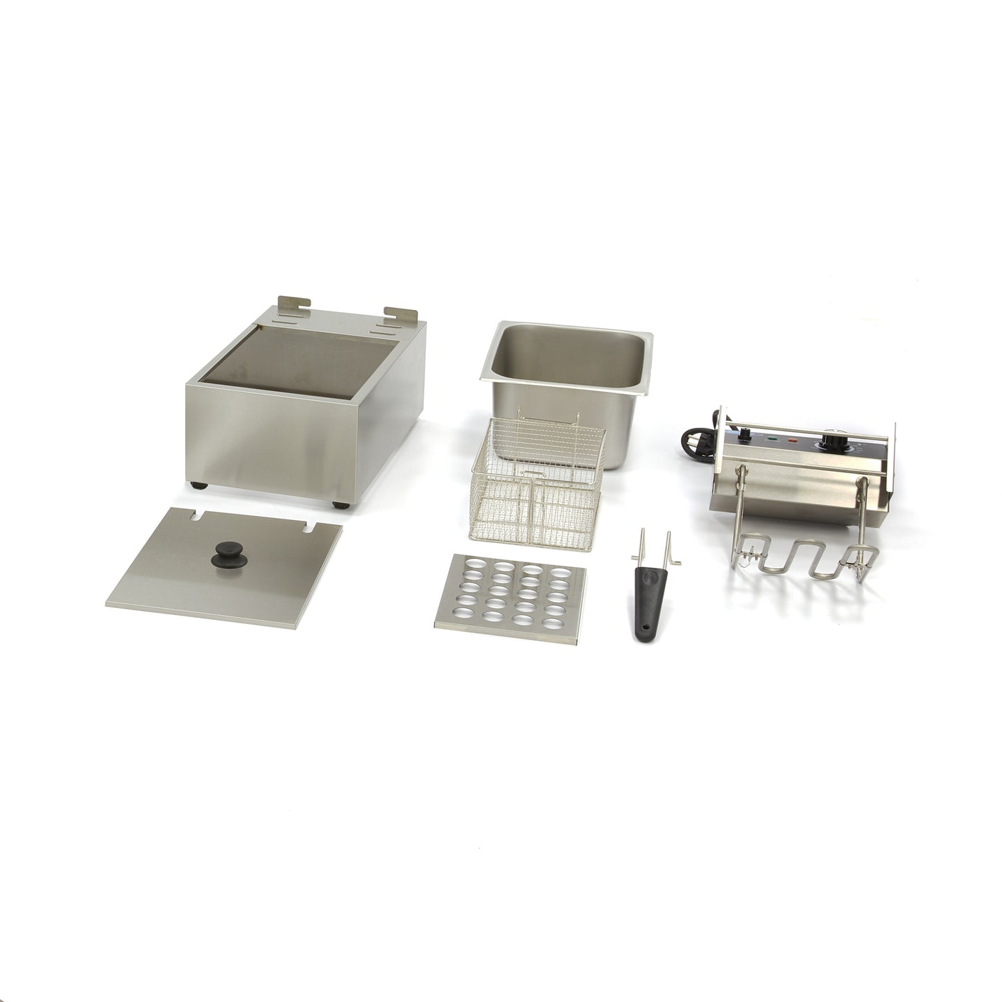 Frituurpan - 6 L - 1 Mand - tot 1,2 Kg Frites
