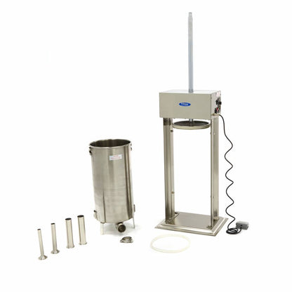 Worstenvuller - 25 L - Automatisch - Verticaal - incl. 4 Vulbuizen