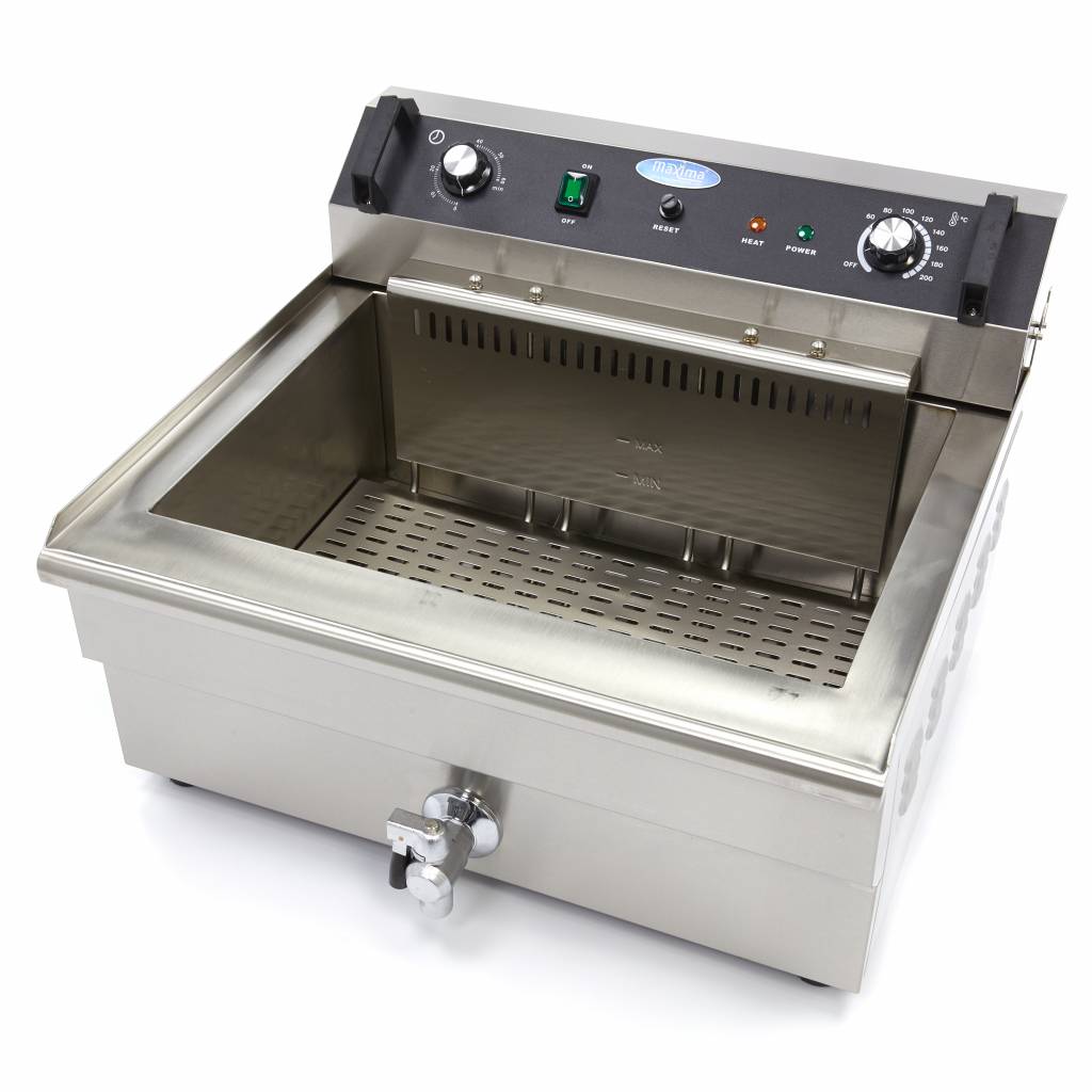 Frituurpan - 30 L - 1 Mand - met Tapkraan