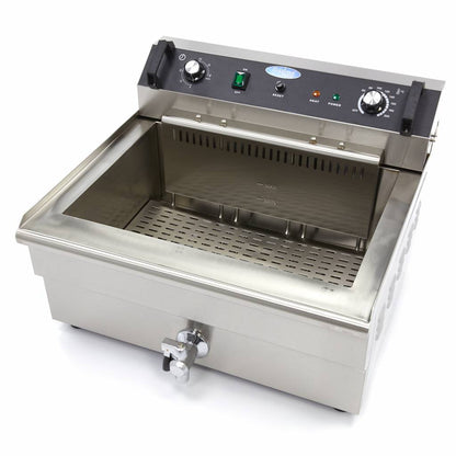 Frituurpan - 30 L - 1 Mand - met Tapkraan