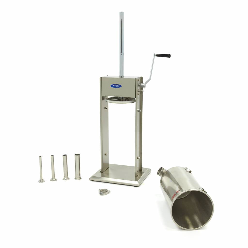 Worstenvuller - 15 L - Verticaal - incl. 4 Vulbuizen