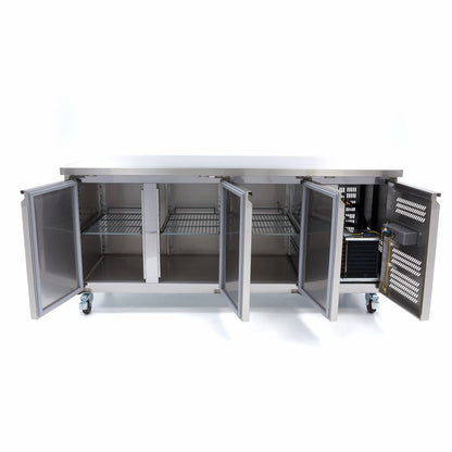 Vrieswerkbank - 180 cm - 3 Deuren