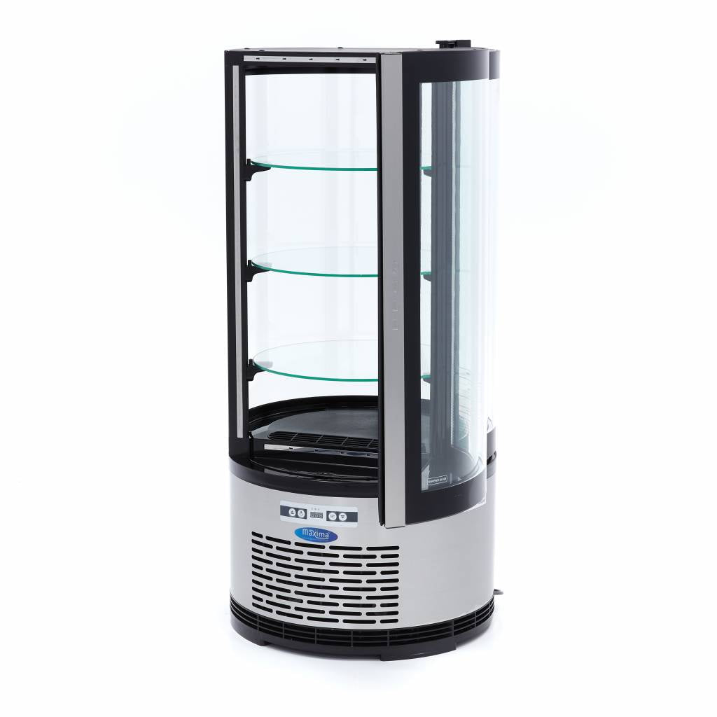 Gebaksvitrine - 100 L - 48 cm - Rond