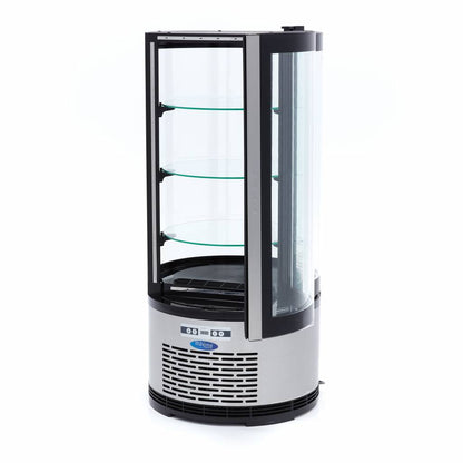 Gebaksvitrine - 100 L - 48 cm - Rond