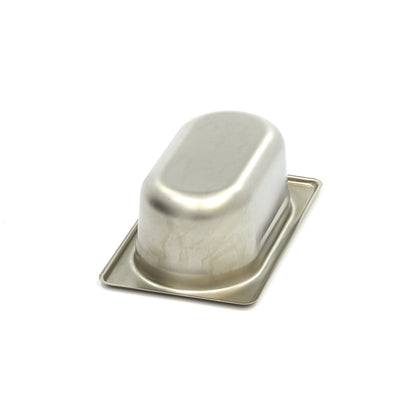 Gastronorm Bak - 1/9 GN - 6,5 cm Diep - RVS