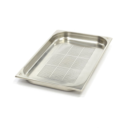 Gastronorm Bak - 1/1 GN - 4 cm Diep - RVS - Geperforeerd