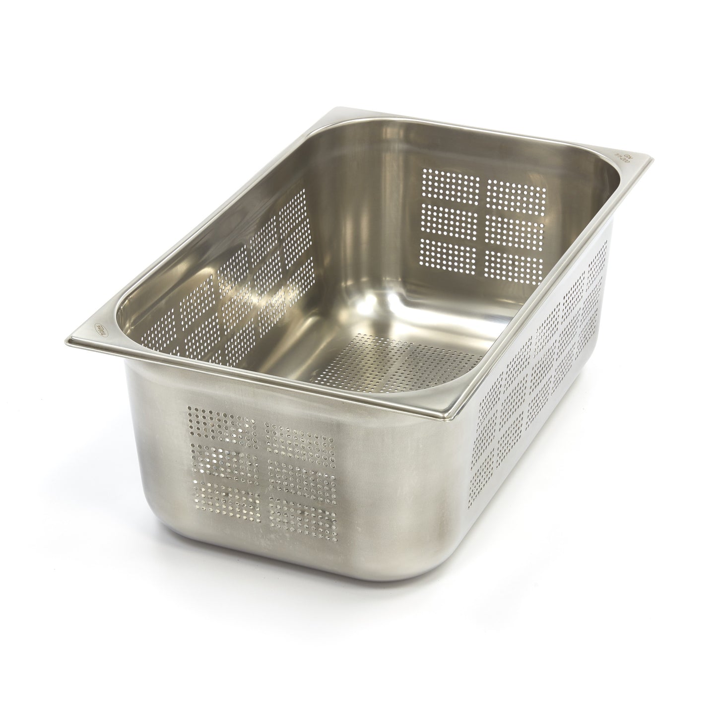 Gastronorm Bak - 1/1 GN - 20 cm Diep - RVS - Geperforeerd