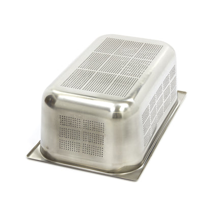 Gastronorm Bak - 1/1 GN - 20 cm Diep - RVS - Geperforeerd