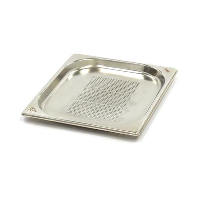 Gastronorm Bak - 1/2 GN - 2 cm Diep - RVS - Geperforeerd