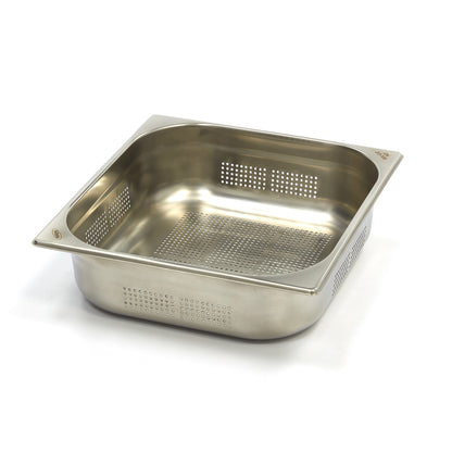 Gastronorm Bak - 2/3 GN - 10 cm Diep - RVS - Geperforeerd