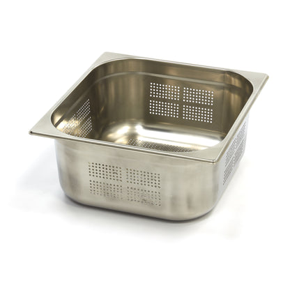 Gastronorm Bak - 2/3 GN - 15 cm Diep - RVS - Geperforeerd