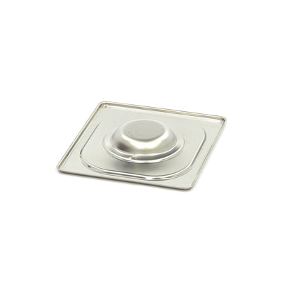 Gastronorm Deksel - 1/6 GN - RVS