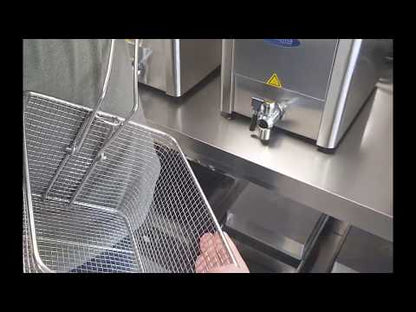 Frituurpan - 2x 6 L - 2 Manden - tot 2,4 Kg Frites